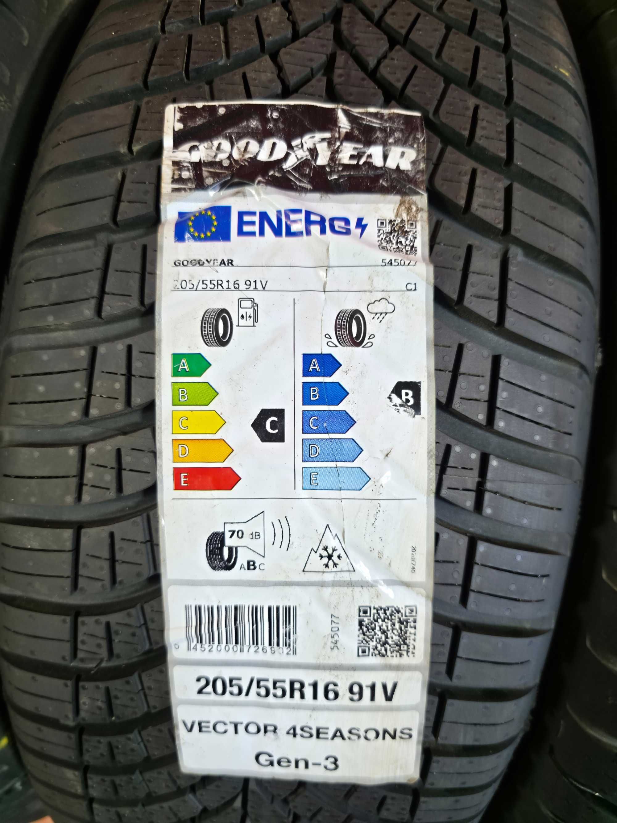 Anvelope VARA IARNA - 205/55/16 - GoodYear - NOI - DOT 2023 !