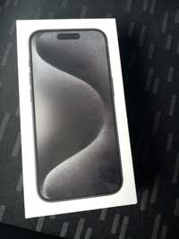 Vand Iphone 15 Pro 128gb Black Titanium / Negru sigilat cu garantie