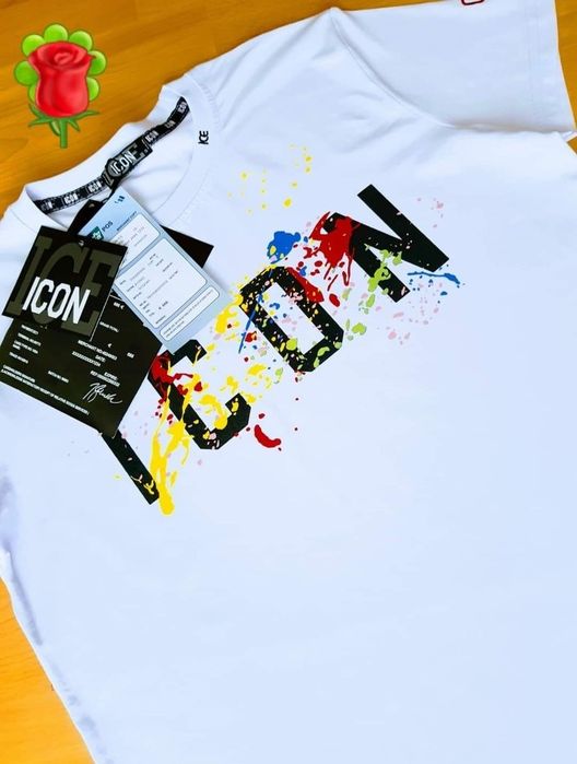 Tricouri bumbac new model import Italia, alb imaculat