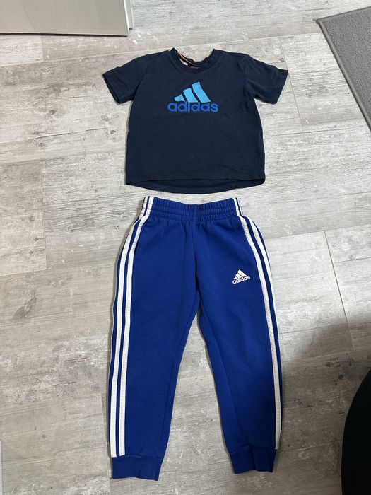 Адидас / Adidas долнище и тениска 116р.