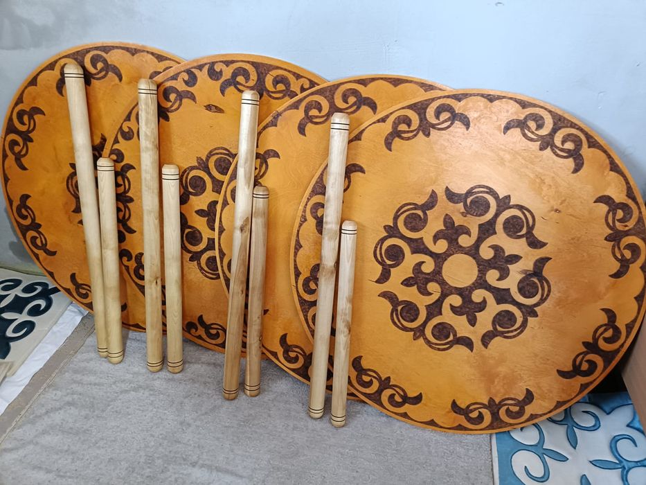 Нан тақтай -Доска со скалкой