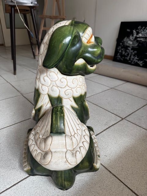 Керамичен китайски лъв