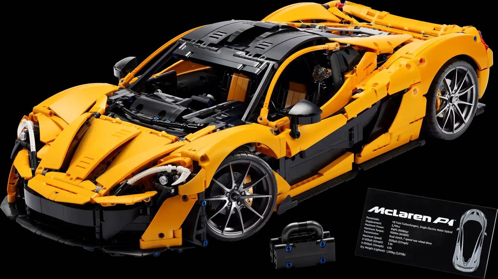 LEGO Technic McLaren P1 (42172), нов, в запечатана кутия.
