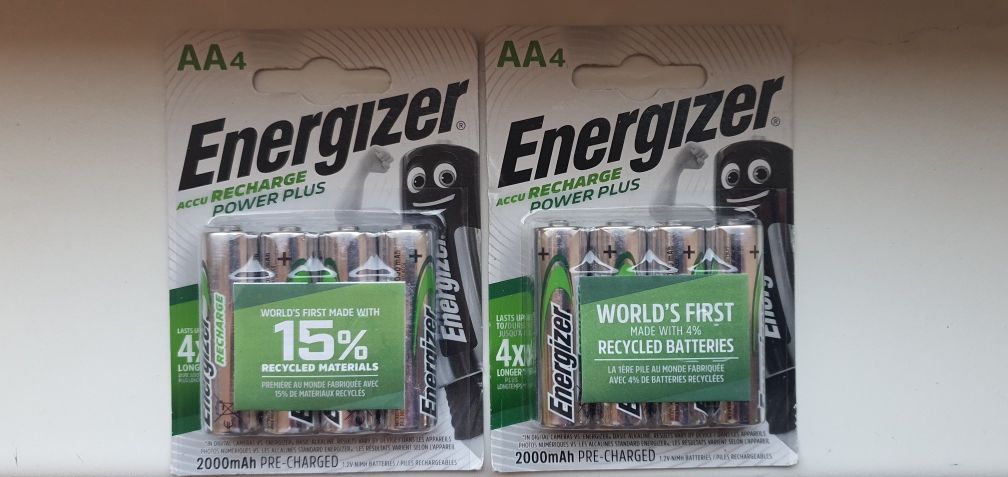 Acumulatori Energizer AAA 700mA si Varta AAA 800 mA