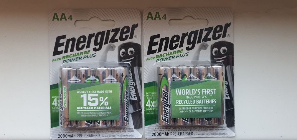 Acumulatori Energizer AA  2000 mA..Energizer AAA 700mA si Varta AAA 80