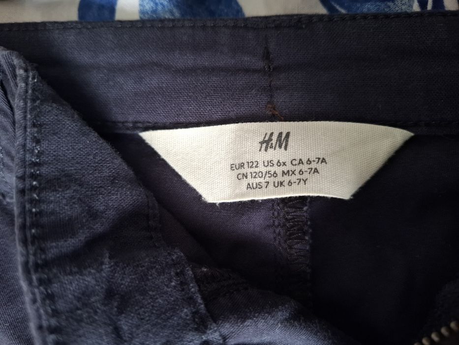 Lot pantaloni pentru școală, mărimea 122, H&M