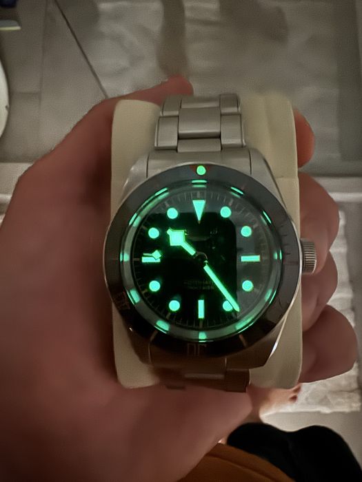 Ceas Automatic Cronos Diver, Tudor blackbay hommage