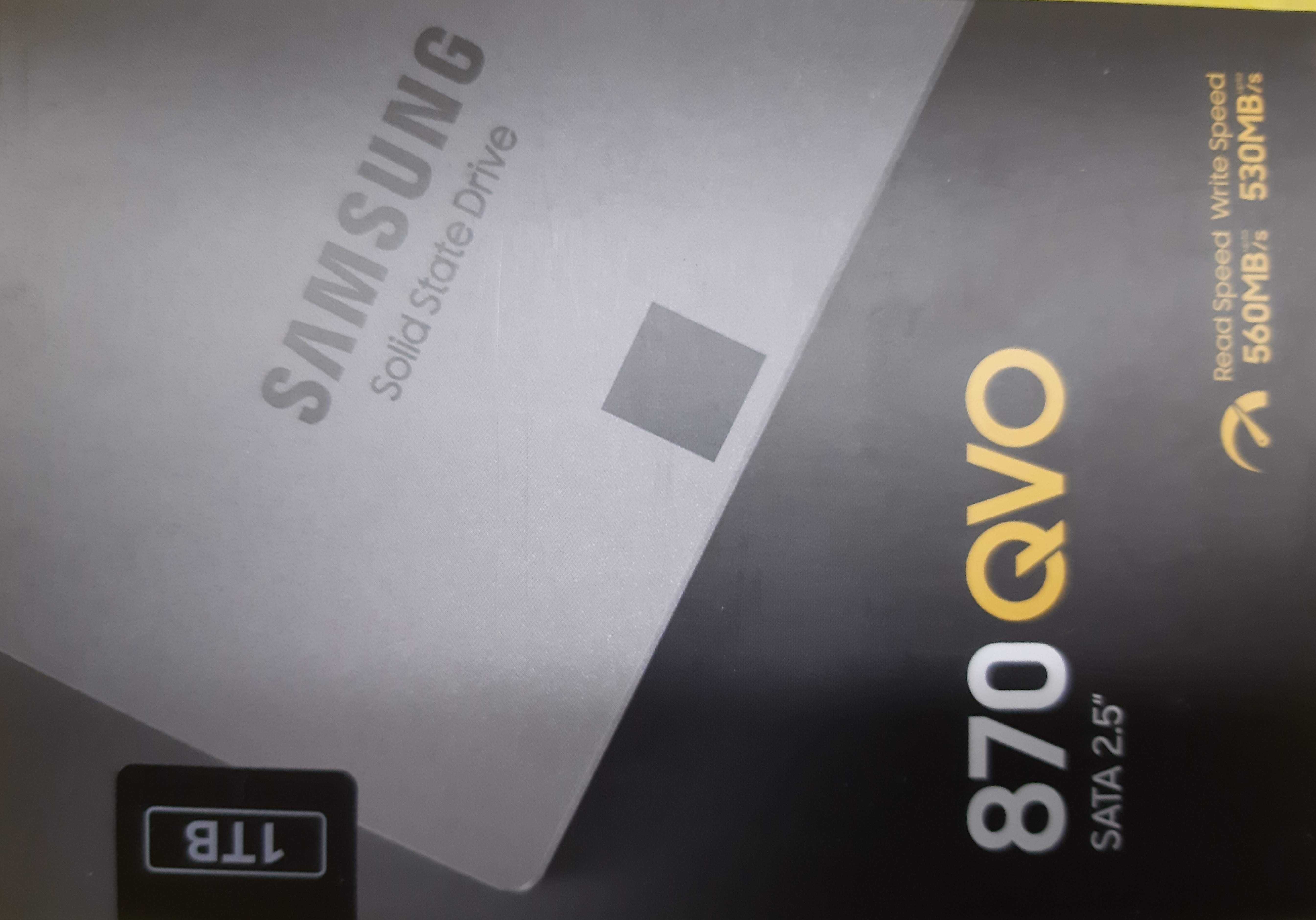 Solid-State Drive (SSD) Samsung 870 QVO, 1TB, SATA III, 2.5" NOU