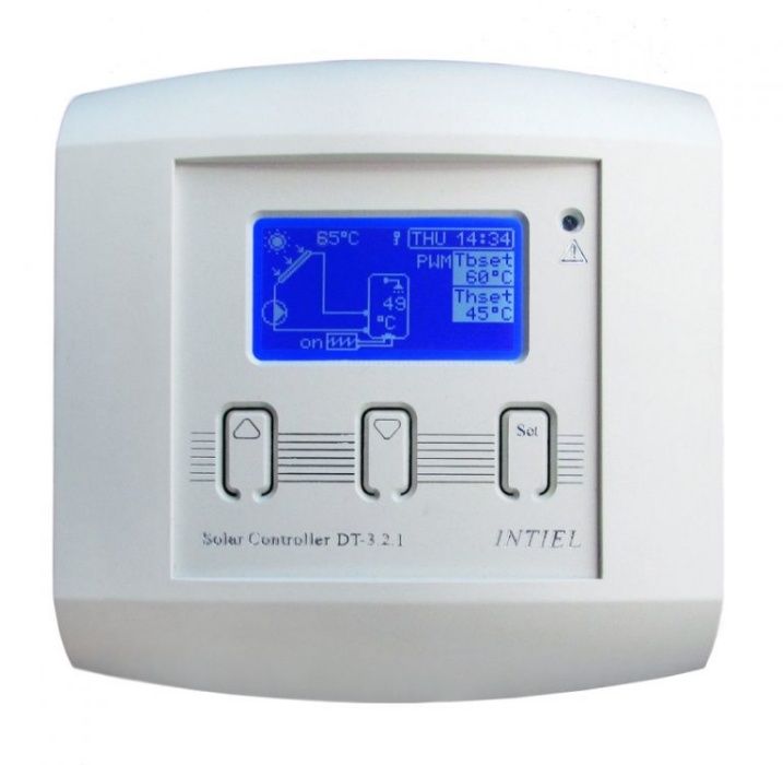 Regulator solar programabil DT-3.2.1(2) - iesire releu, PWM, 0-10V-RTC