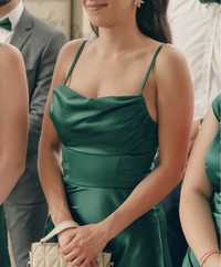 Дамска зелена рокля, подходяща за сватба