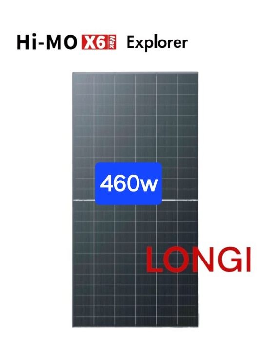 Panouri fotovoltaice LONGI 460W monofaciale LR7-54HTH-460M