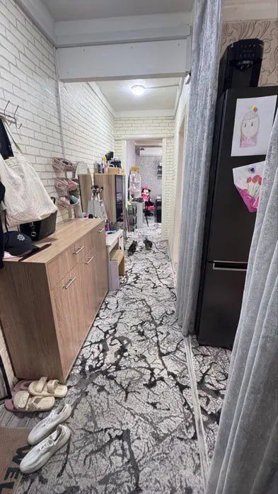 2-х ком. квартир, 2/2/2, в Спутник 9 (Сергели), 42 м². Дом деревянный