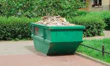Container moloz muluz gunoi deseuri vegetale