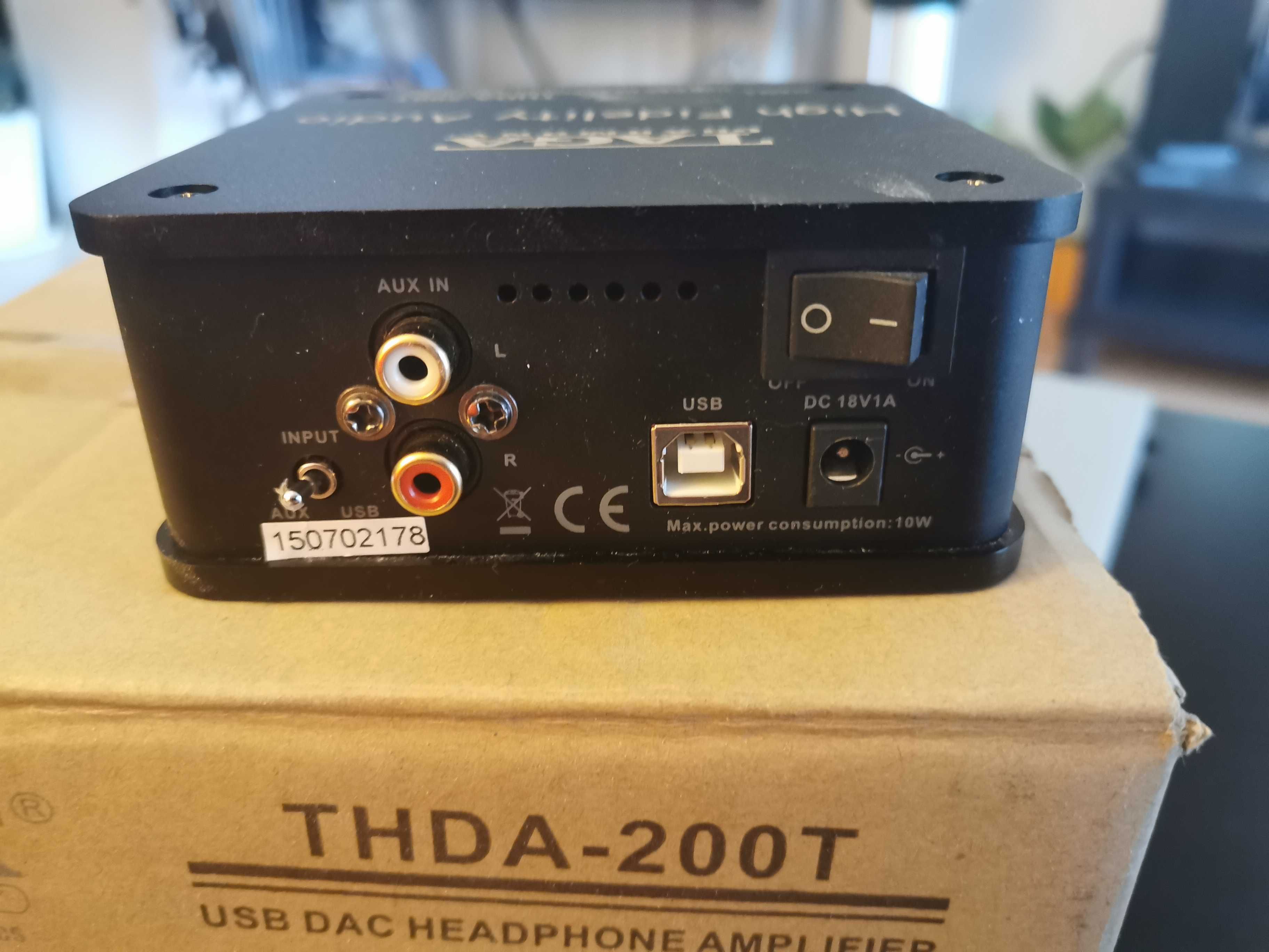 Amplificator de casti DAC Taga Harmony THDA 200T ca nou