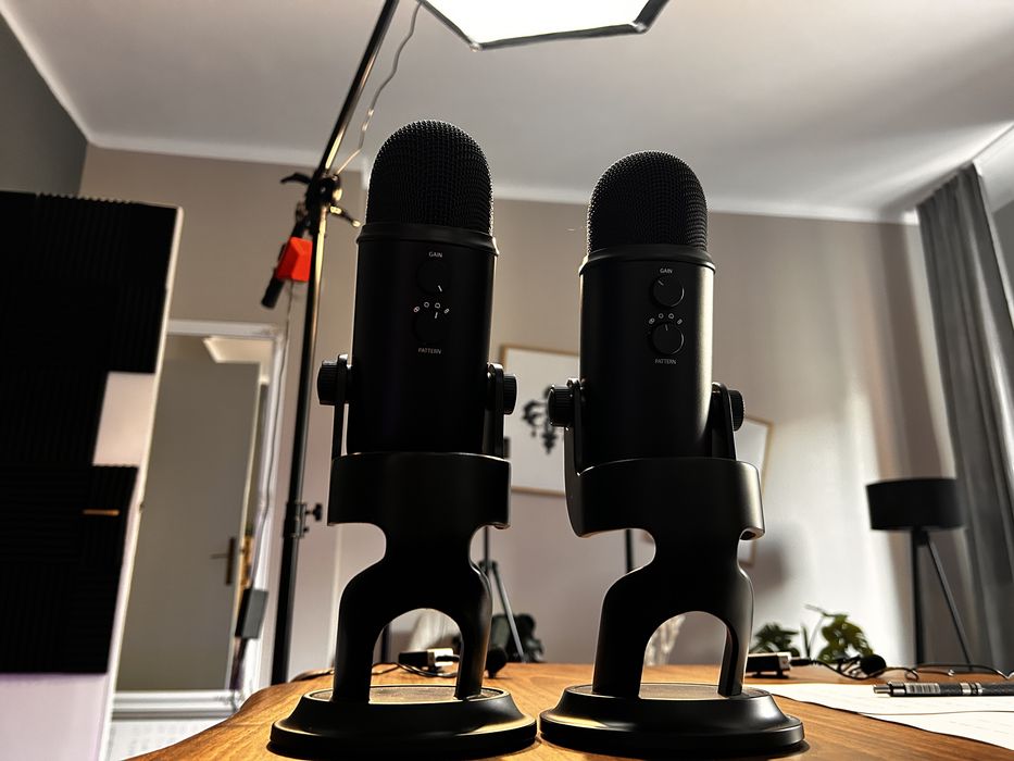 Микрофони за подкаст, сет Blue Yeti