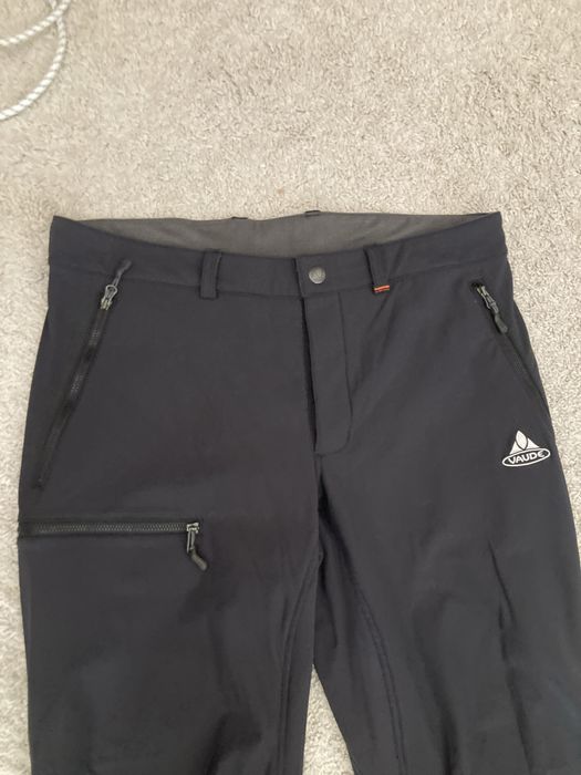 Pantaloni Vaude M-L softshell gros cu aerisiri munte