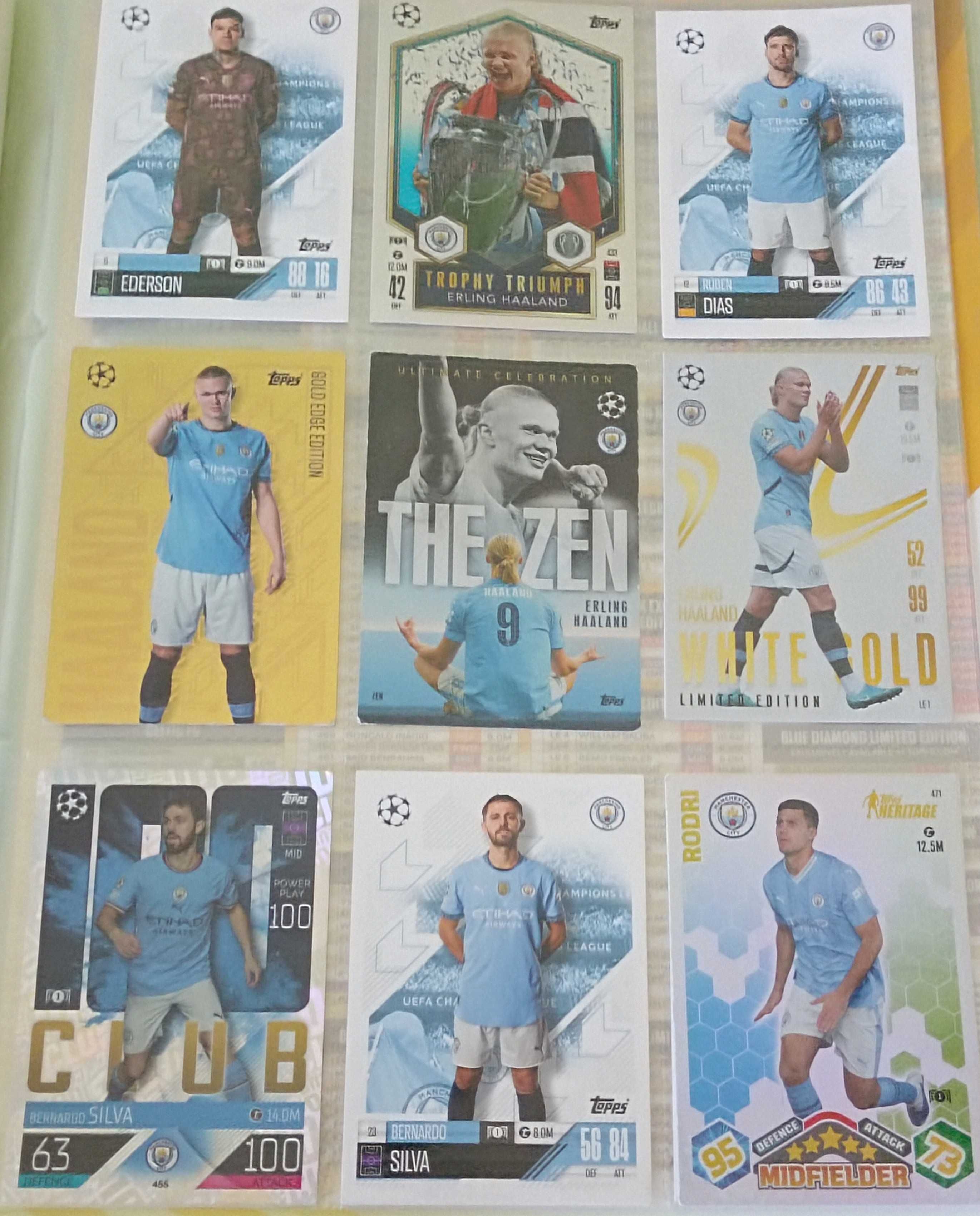Topps Match Attax Cards season 2022/23,2024/25,2023/24