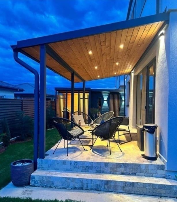 Foisoare de gradina din lemn terase pergole