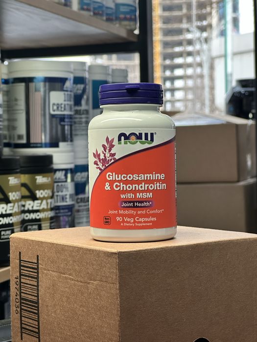 Now Glucosamine Chondroitin MSM 90 капсул
