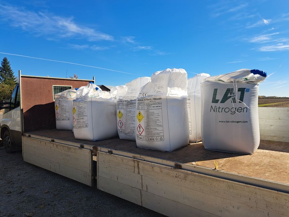 Îngrășământ agricultura Azotat de amoniu 34,4% N