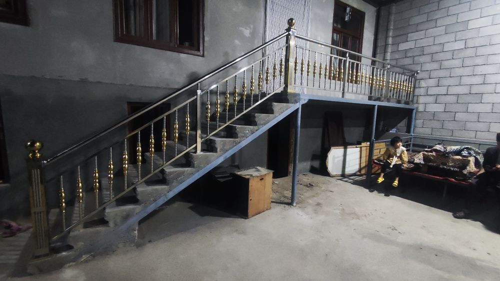 Нержавейка перила хизмати