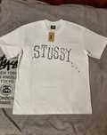 Tricou Stussy Ants Alb