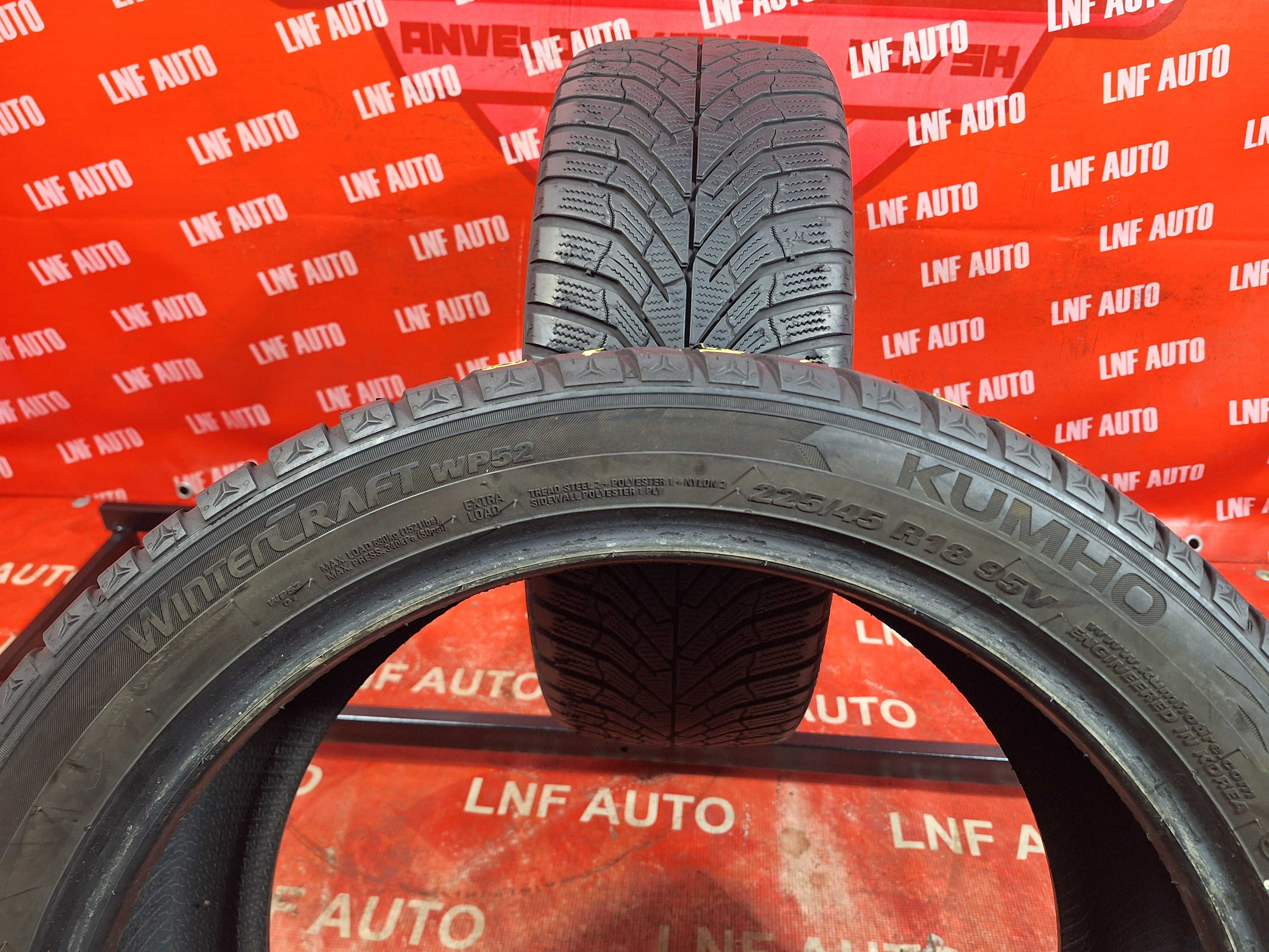 Anvelope de IARNA - 225/45/18 - KUMHO - 6.6 MM - DOT 2022 !