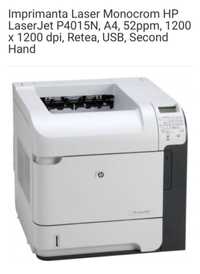 Imprimanta HP LaserJet P4015N second hand