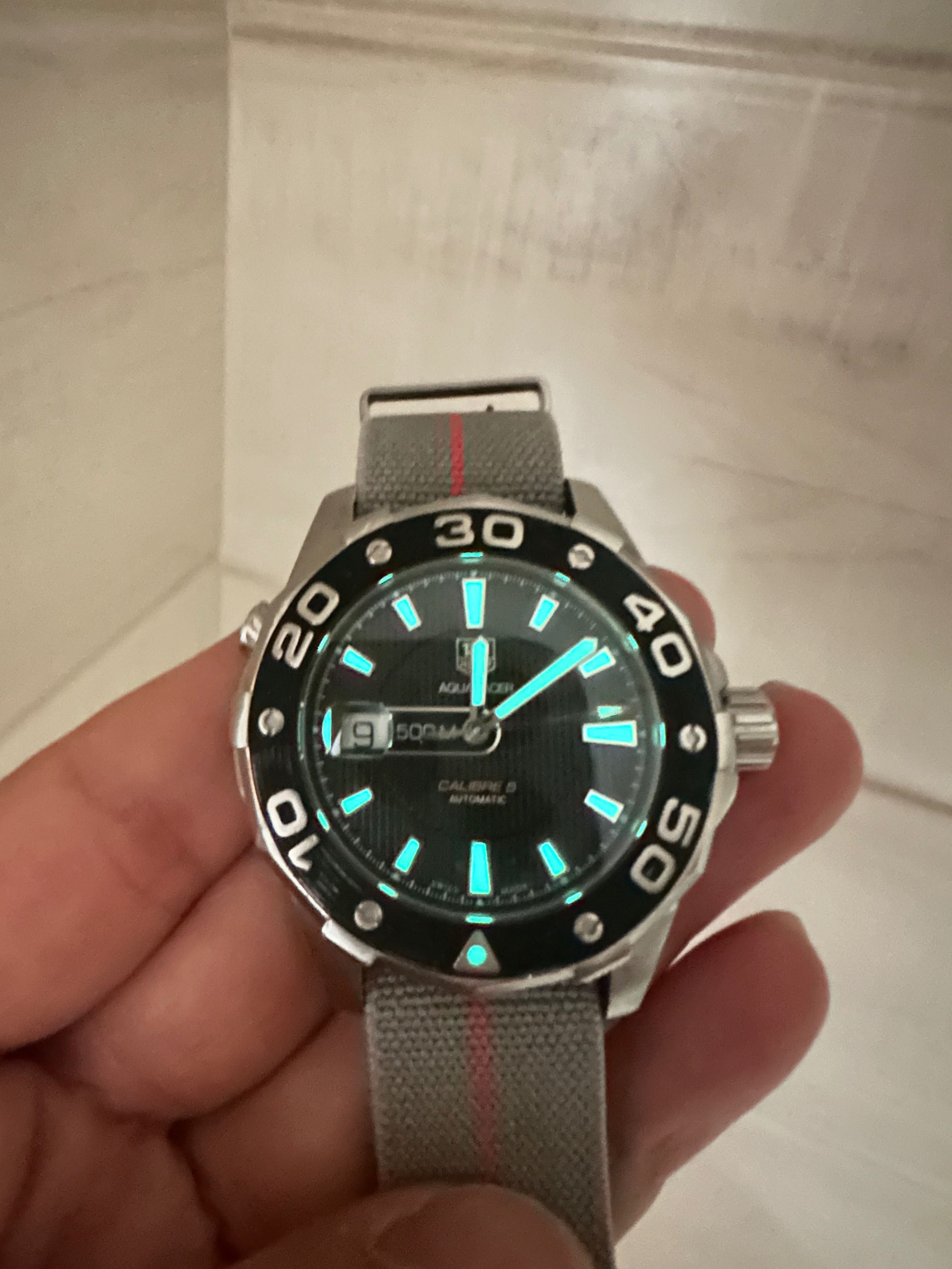 Tag Heuer 500m aquaracer professional diver