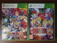 Dragon Ball Z Battle Of Z & DB Raging Blast 2 Xboc 360