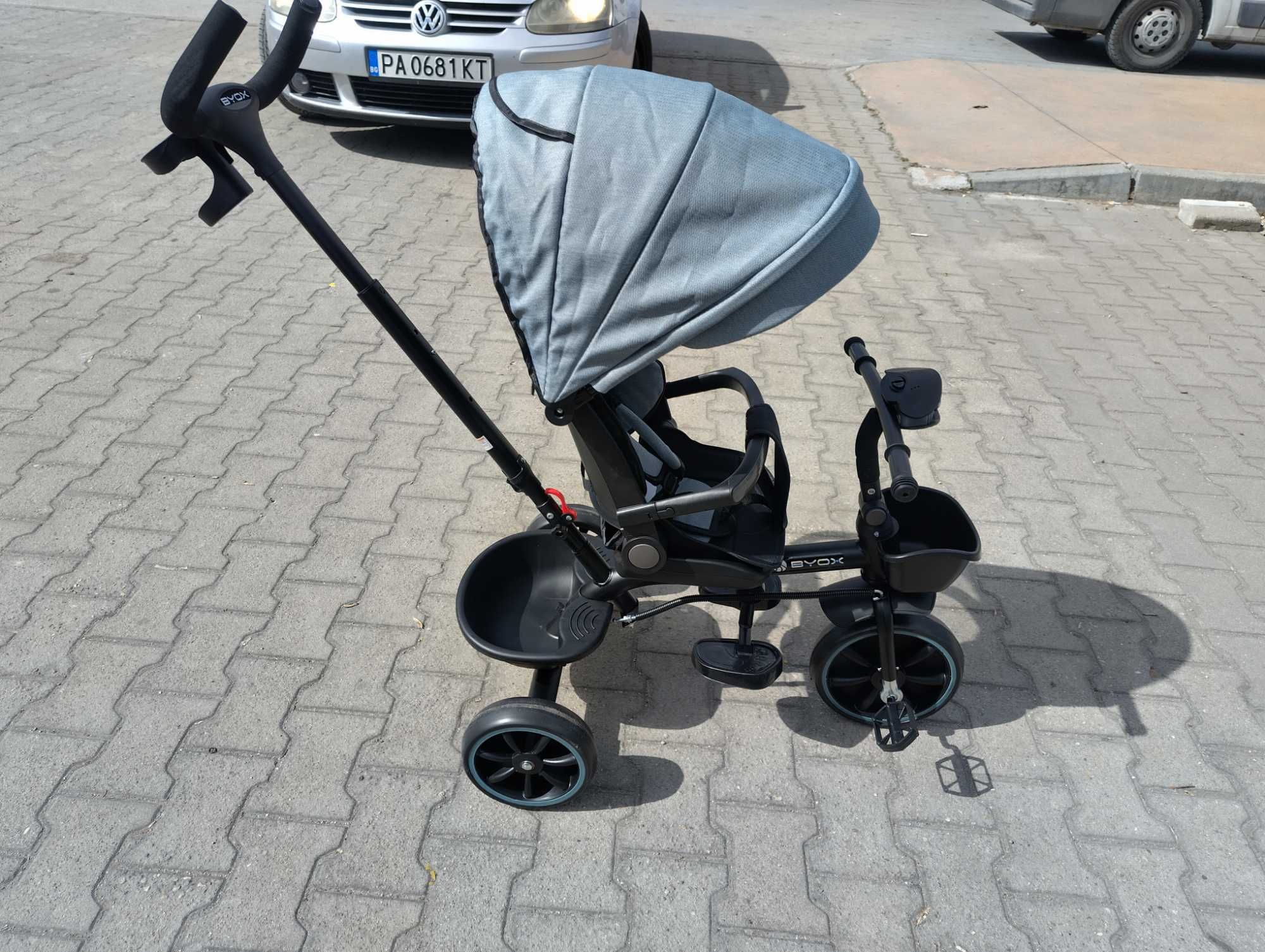 BYOX Детска триколка SUMMER син
