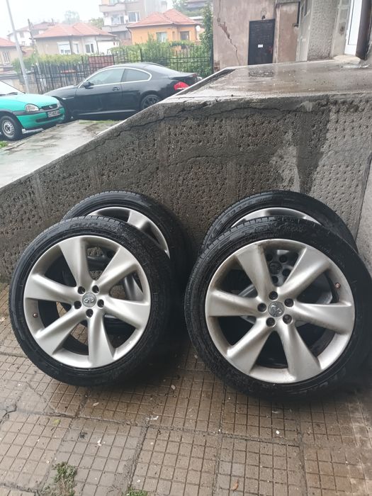 Джанти със гуми от infiniti FX 37 265/45/21