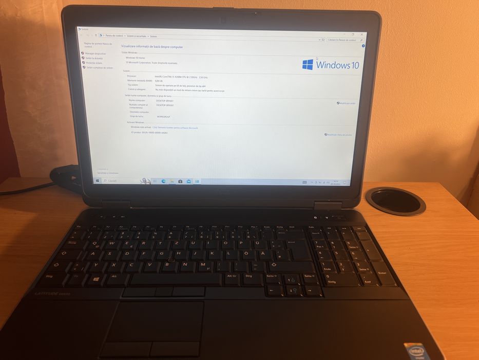 Laptop Dell latitude 6540