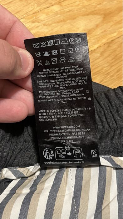 Pantaloni Bogner Loro Piana 2023