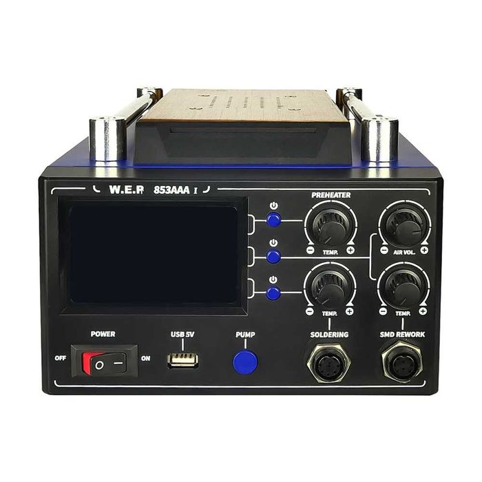 Станция за запояване WEP 853AAA-I с вграден вакуумен сепаратор 9