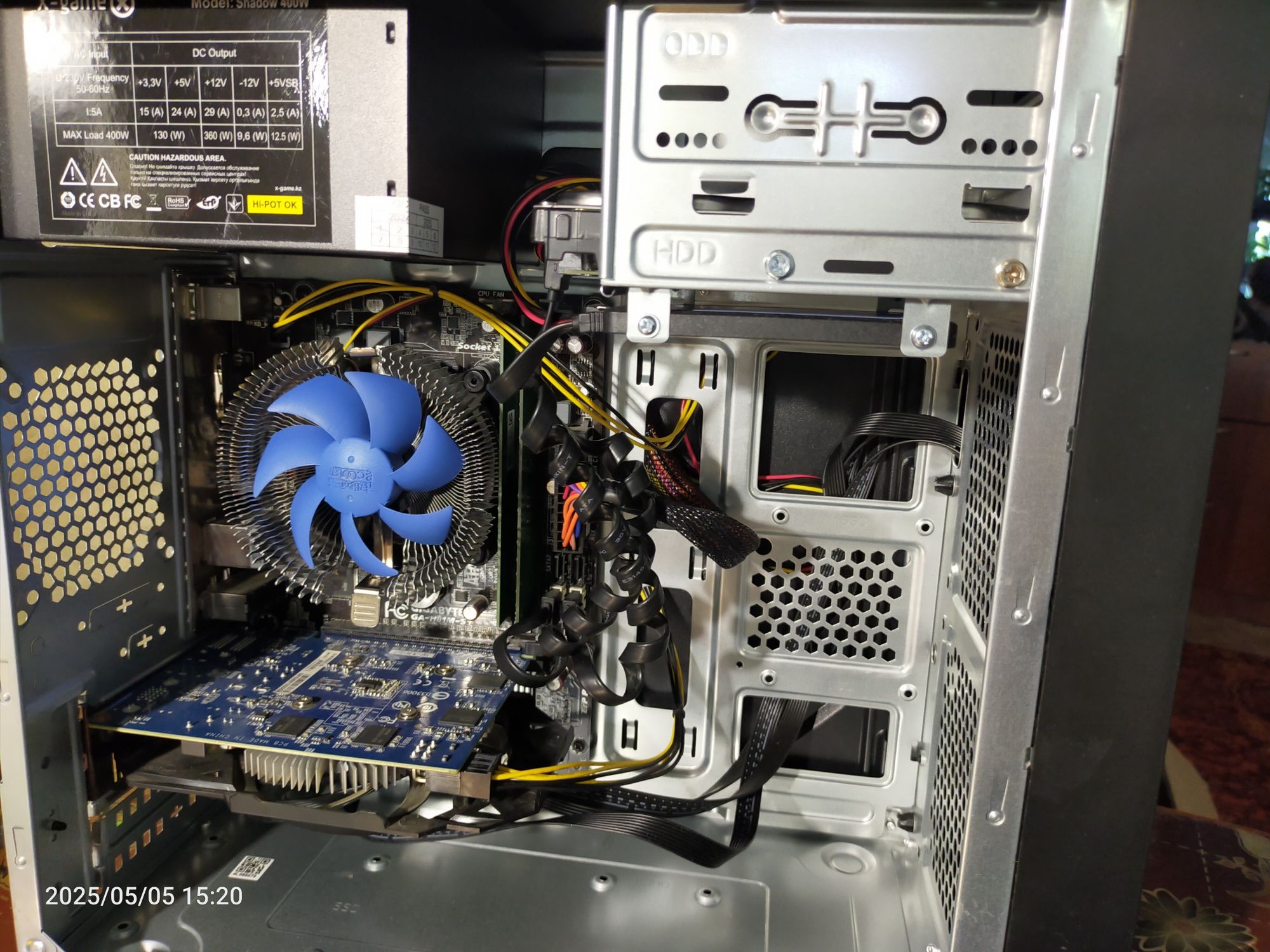 Системный блок на core i3 4170, GT740, 4gb, SSD.