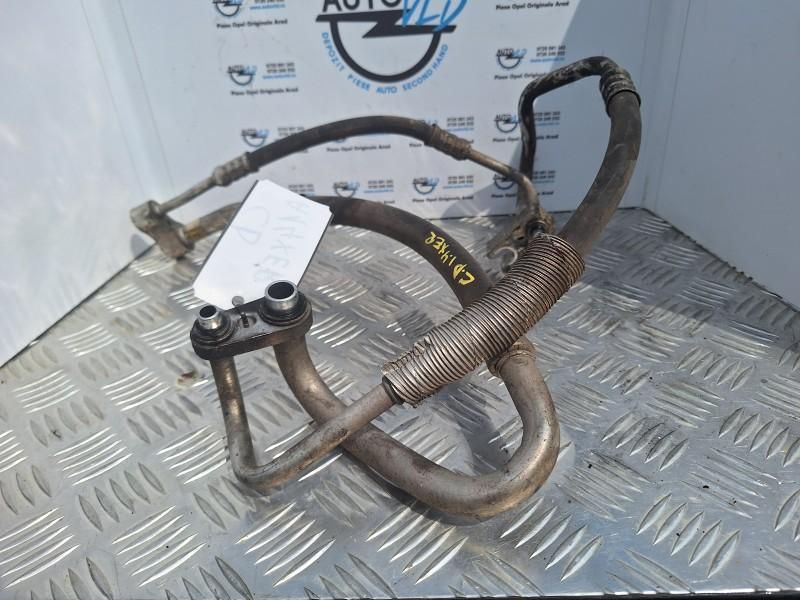 Conducta AC clima scurta de la compresor Opel Corsa D facelift 1.2i; 1