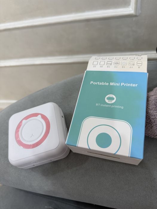 Мини притер с белой бумагой и цветной