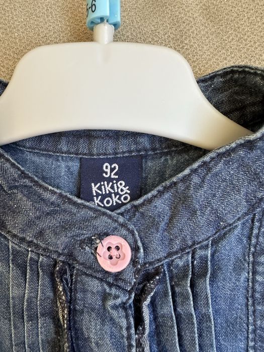 Дънкова детска рокля