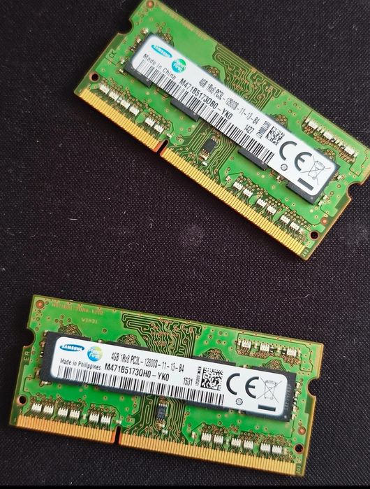 Samsung 4GB Ram DDR3L Sodimm 1600Mhz M471b5173qh0-yk0