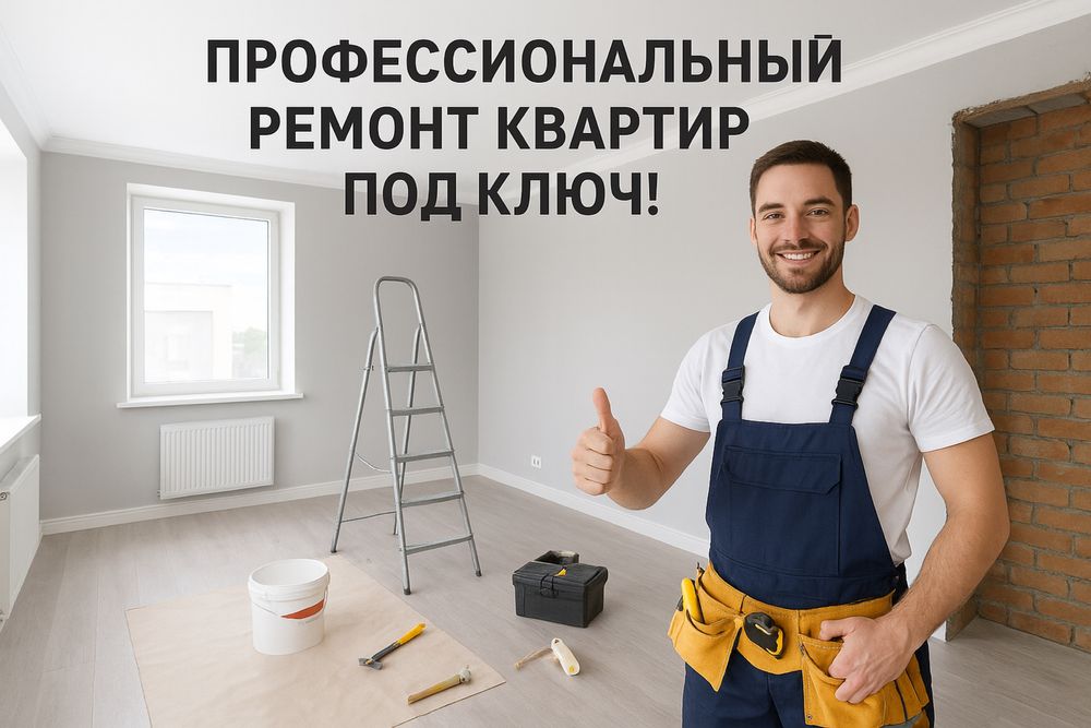 Ремонт под ключ во всех направлениях, компания по ремонту и отделке
