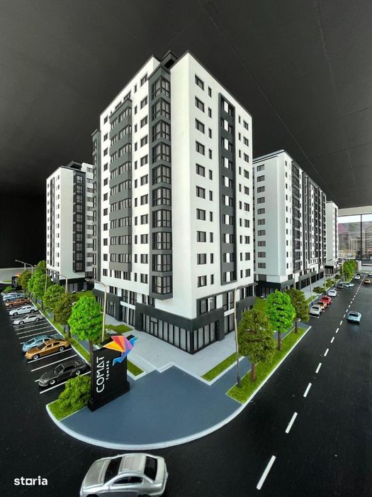 Ap. 3 Cam - Dezvoltator: Comat Towers, 83mp, Păcurari