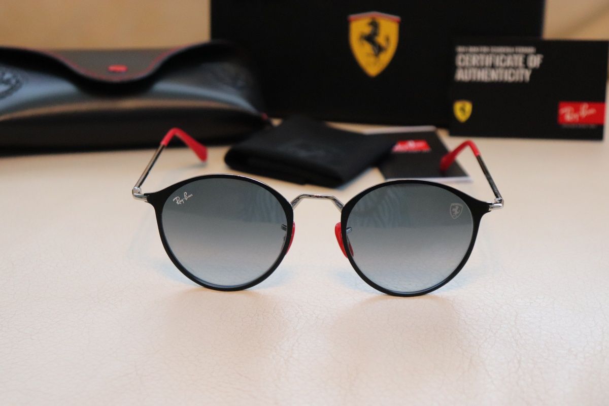 Ray-Ban RB 3602M F188/8G Scuderia Ferrari Collection Ochelari