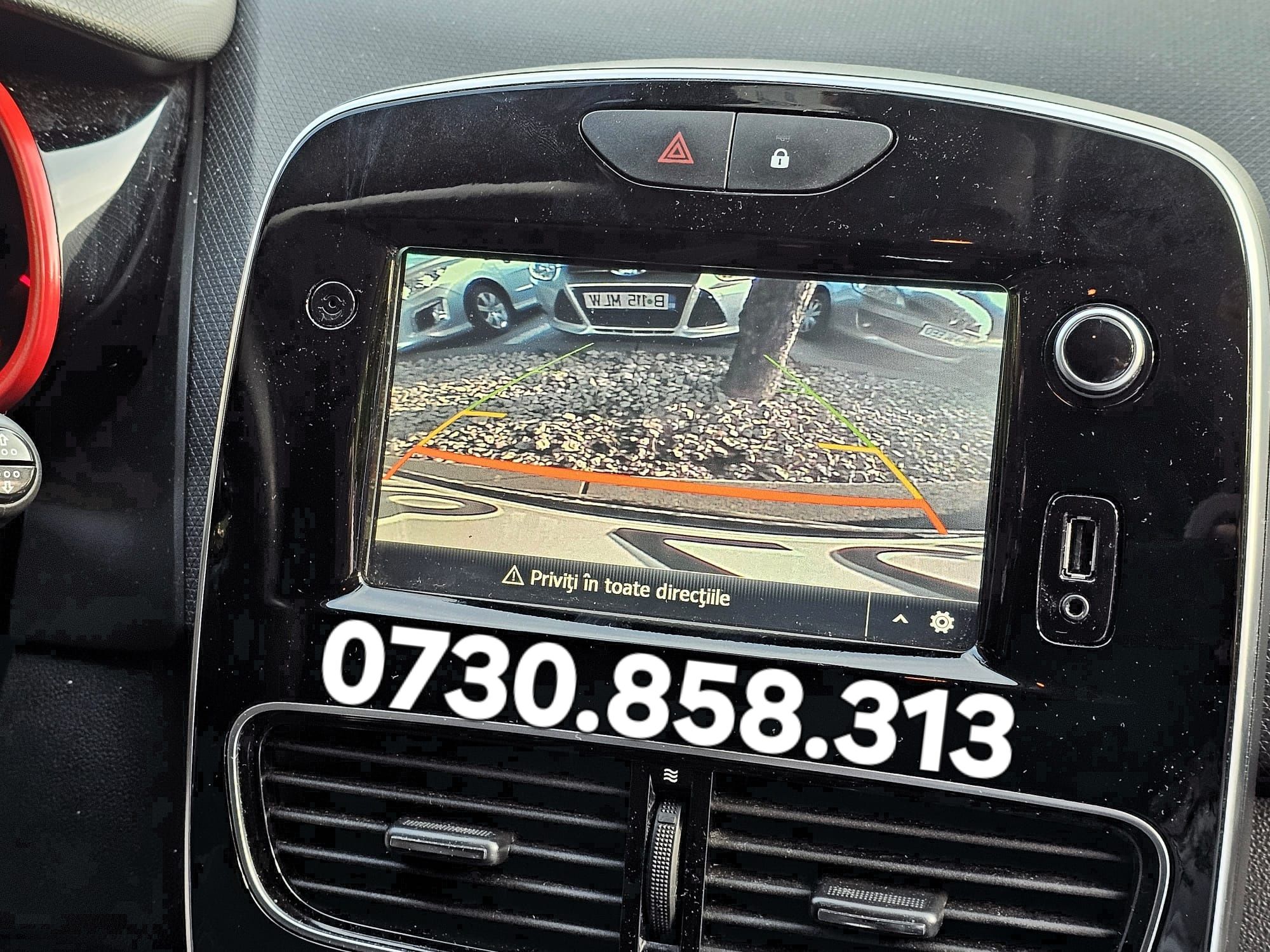 Camera auto marșarier Renault Clio 4 Dacia Logan  Media Display Navi