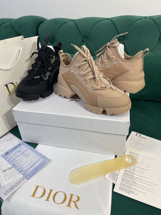 Adidasi Dior D-Connect piele naturala Full Box