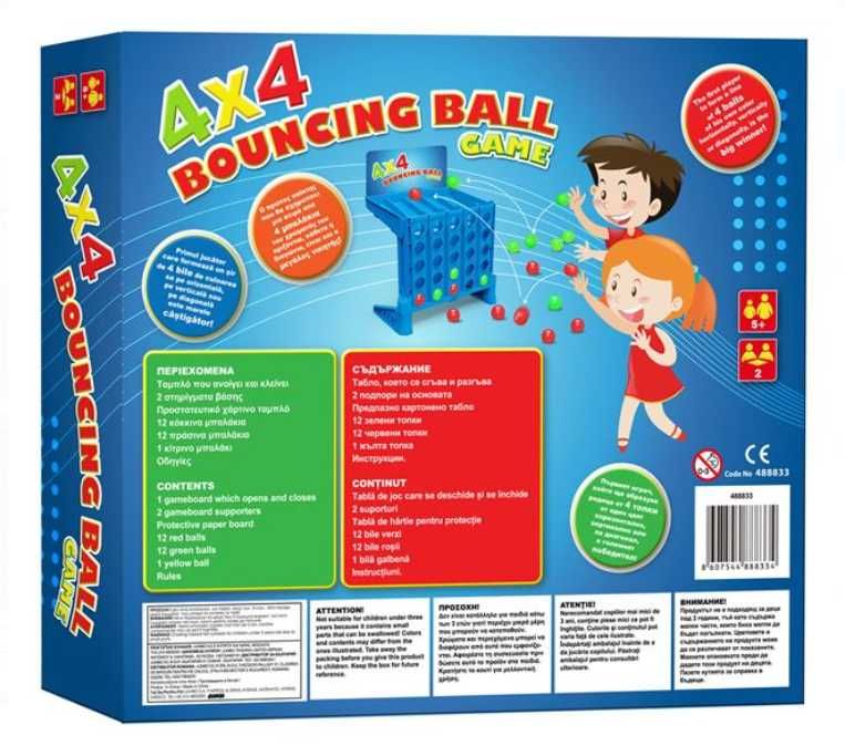 Joc de Societate Bouncing Ball 4x4