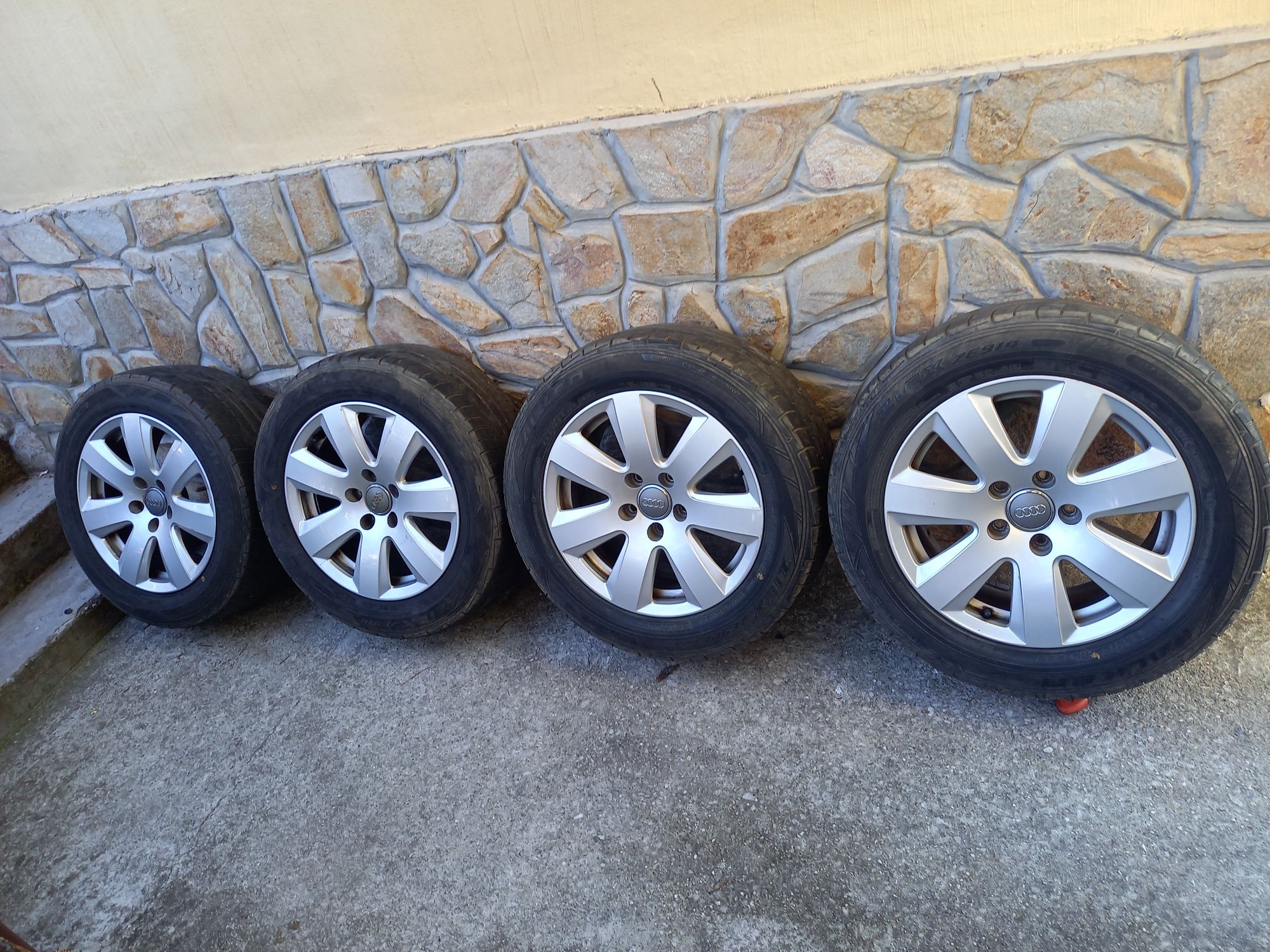 Оригинални Алум джанти 16цола за Audi A-6.A-4.А3.vw Golf.passat.5×112