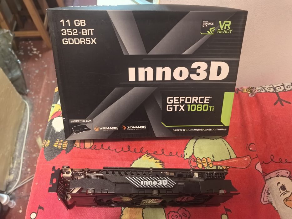 Placa video gtx 1080 ți inno 3d 11g 256b