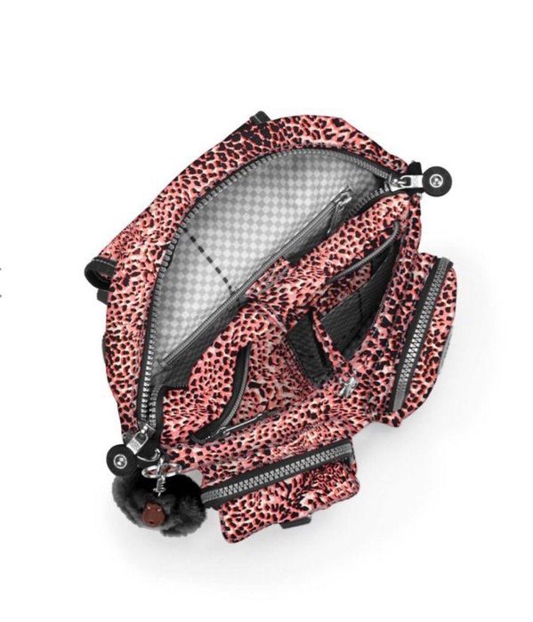 Kipling leopard barbie rucsac ghiozdan