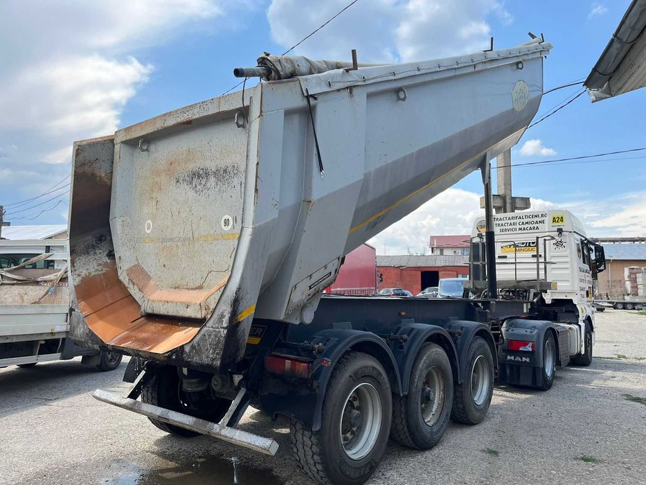 Vand Man tgx 440 automata 2008 / Remorca Meiller 2010